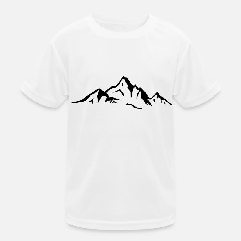 Spread_Berge Kinder Funktions-T-Shirt