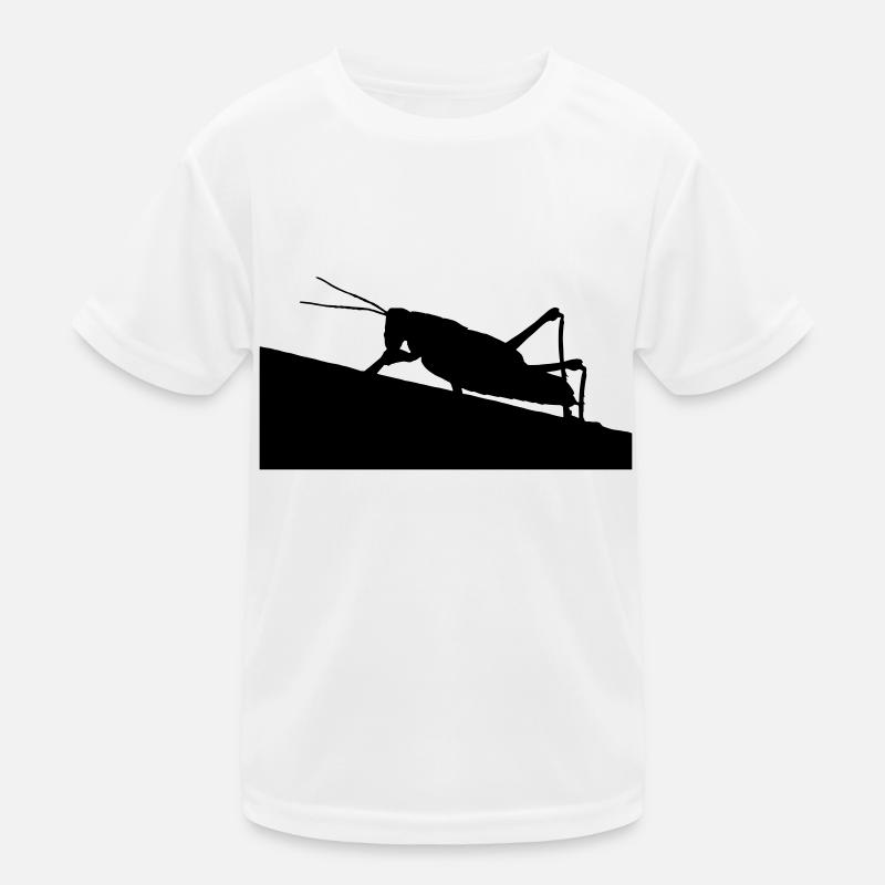 Heuschrecke Kinder Funktions-T-Shirt