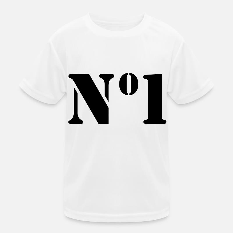 Nummer 1 Kinder Funktions-T-Shirt