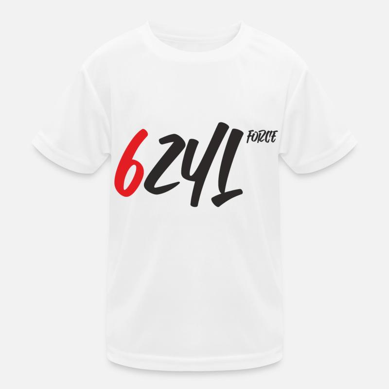 6ZYL Force - Kids Functional T-Shirt - white