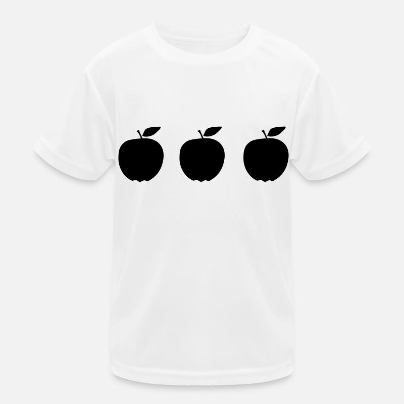 Apfel Kinder Funktions-T-Shirt