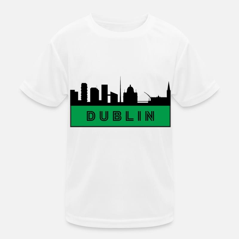 Ville de Dublin - Irlande T-shirt sport Enfant