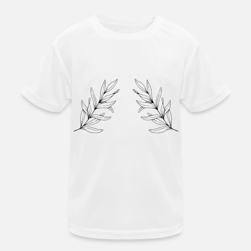 Leaf branch Kids Functional T-Shirt