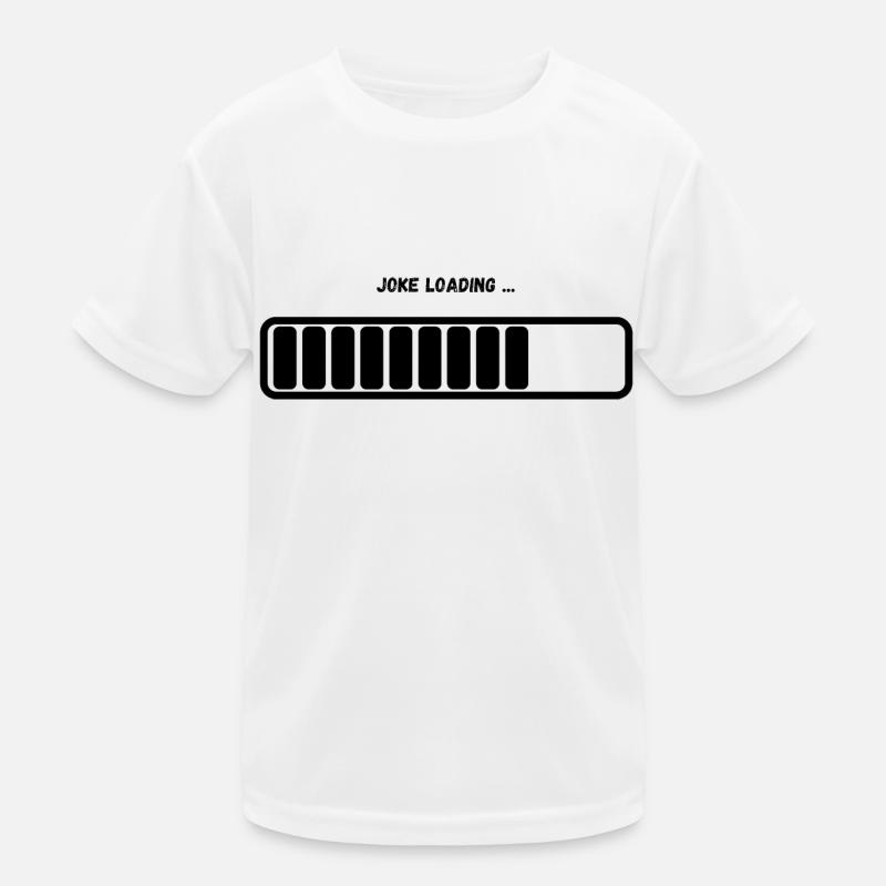 "Joke Loading" Loading Bar Kids Functional T-Shirt