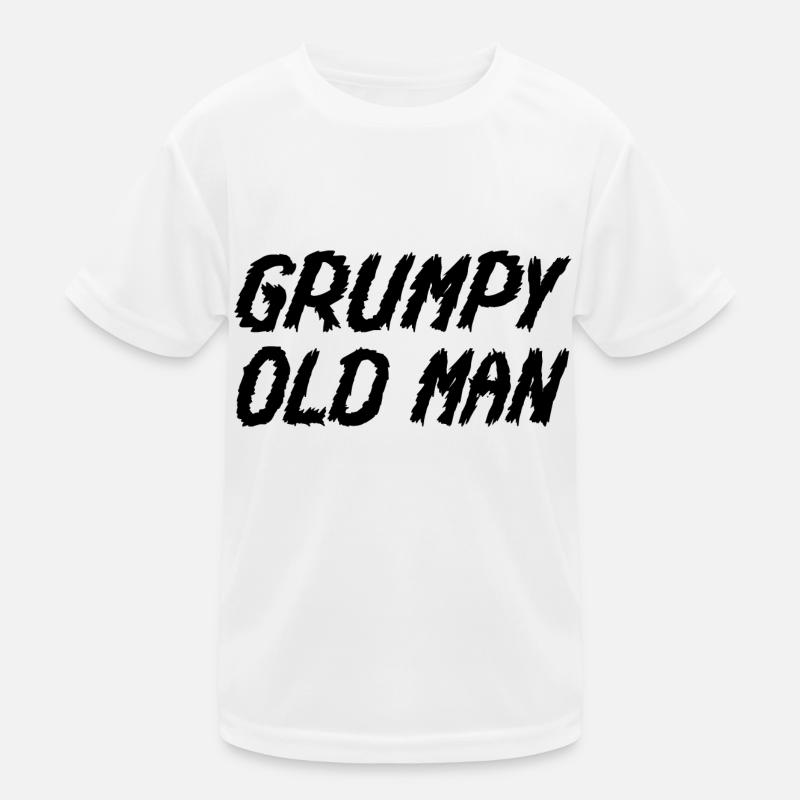 GRUMPY OLD MAN Kids Functional T-Shirt