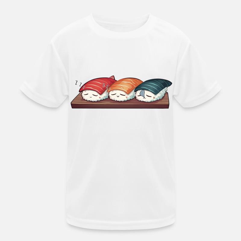 Sleeping Sushi Kinder Funktions-T-Shirt