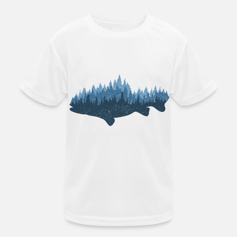 Forest fish Kids Functional T-Shirt