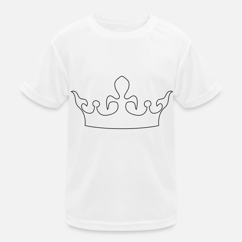 krone 1 Kinder Funktions-T-Shirt