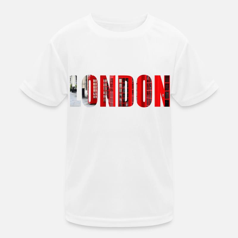 London Kinder Funktions-T-Shirt