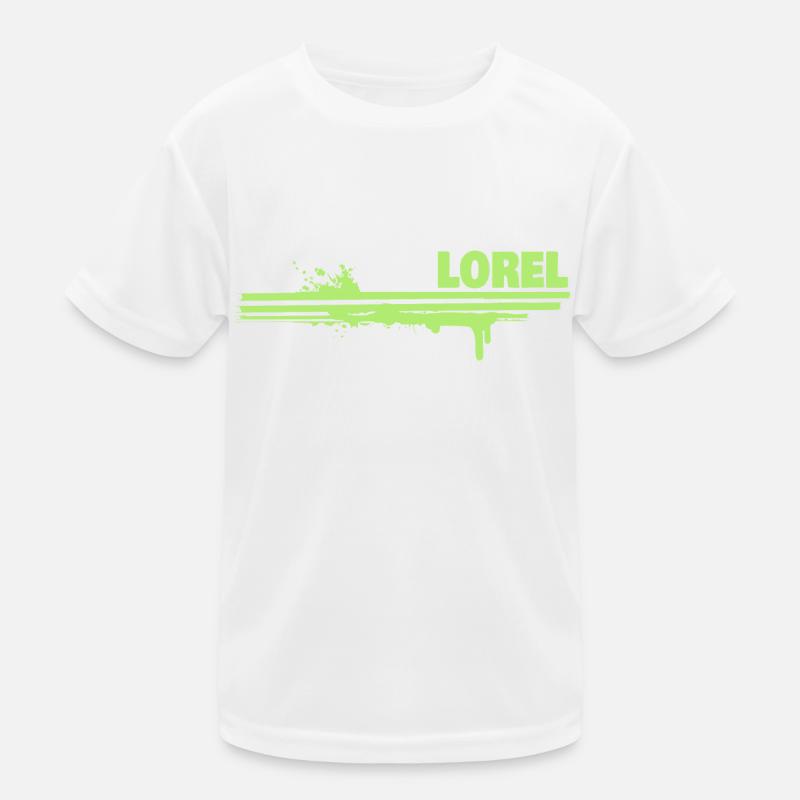 Farbklecks Lorel Kinder Funktions-T-Shirt