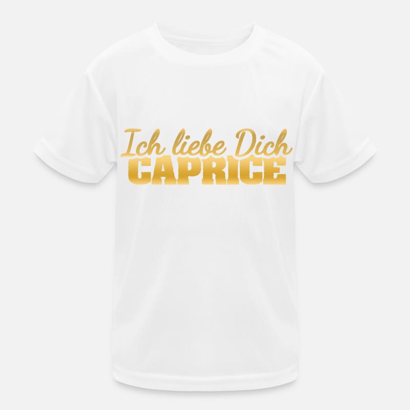 Caprice als Liebe Kinder Funktions-T-Shirt