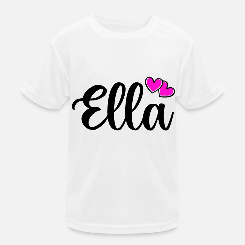 Nom d’Ella T-shirt sport Enfant