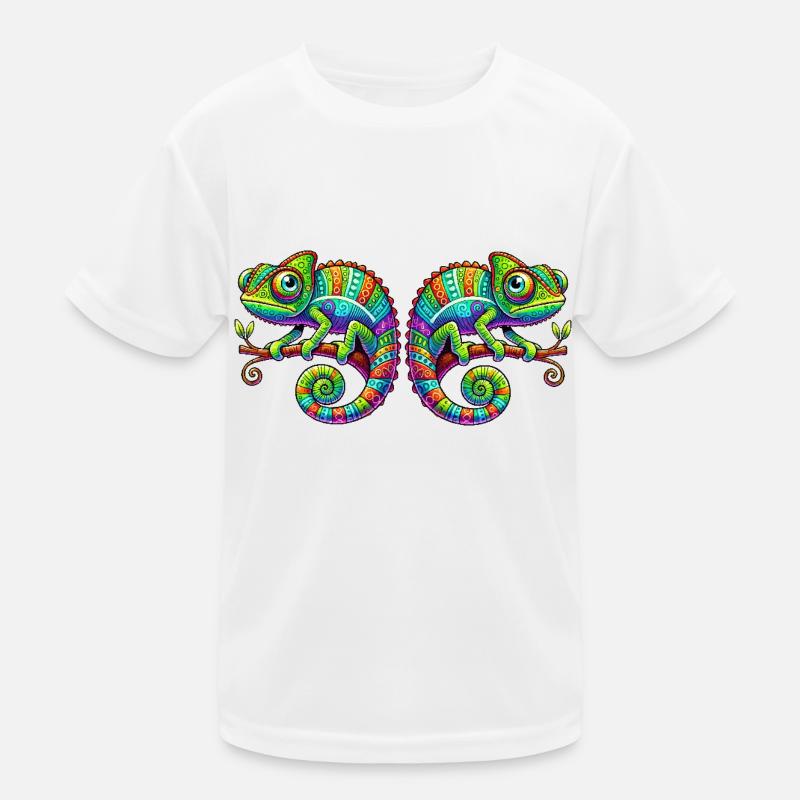 Caméléons T-shirt sport Enfant