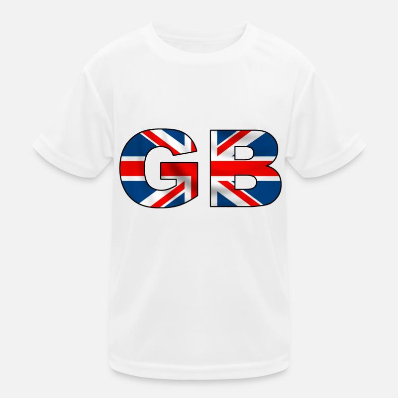 GB Union Jack Kids Functional T-Shirt