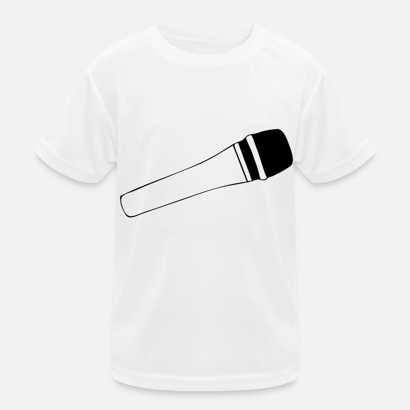 Mikrofon Kinder Funktions-T-Shirt