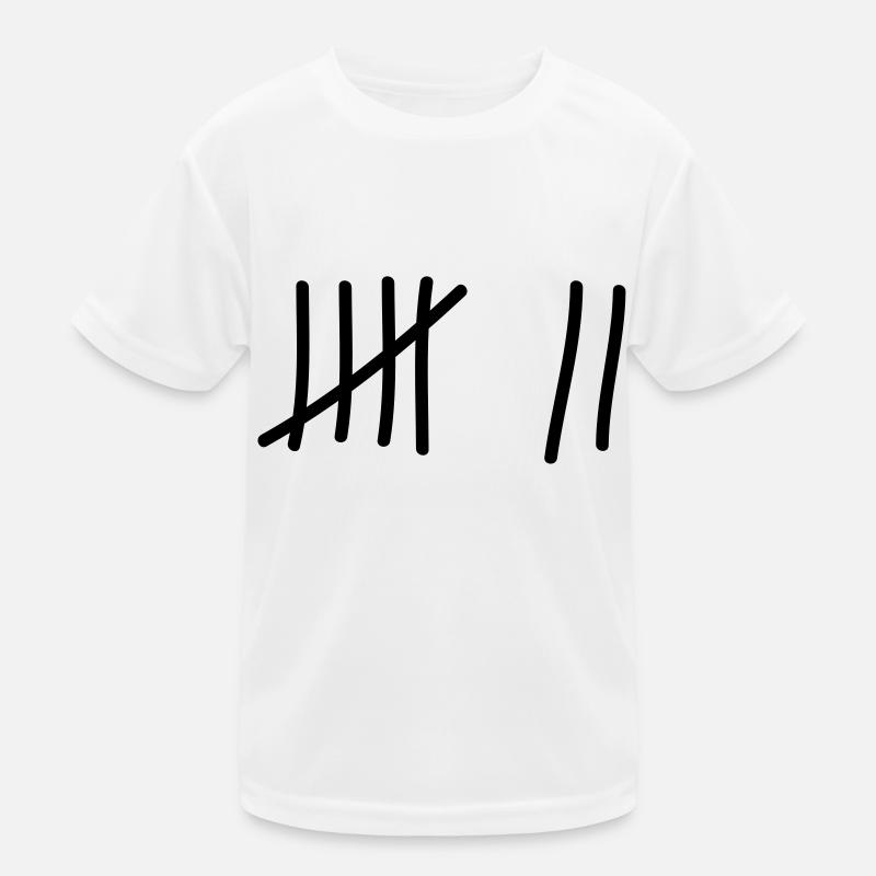 tage_zaehlen_7 Kinder Funktions-T-Shirt