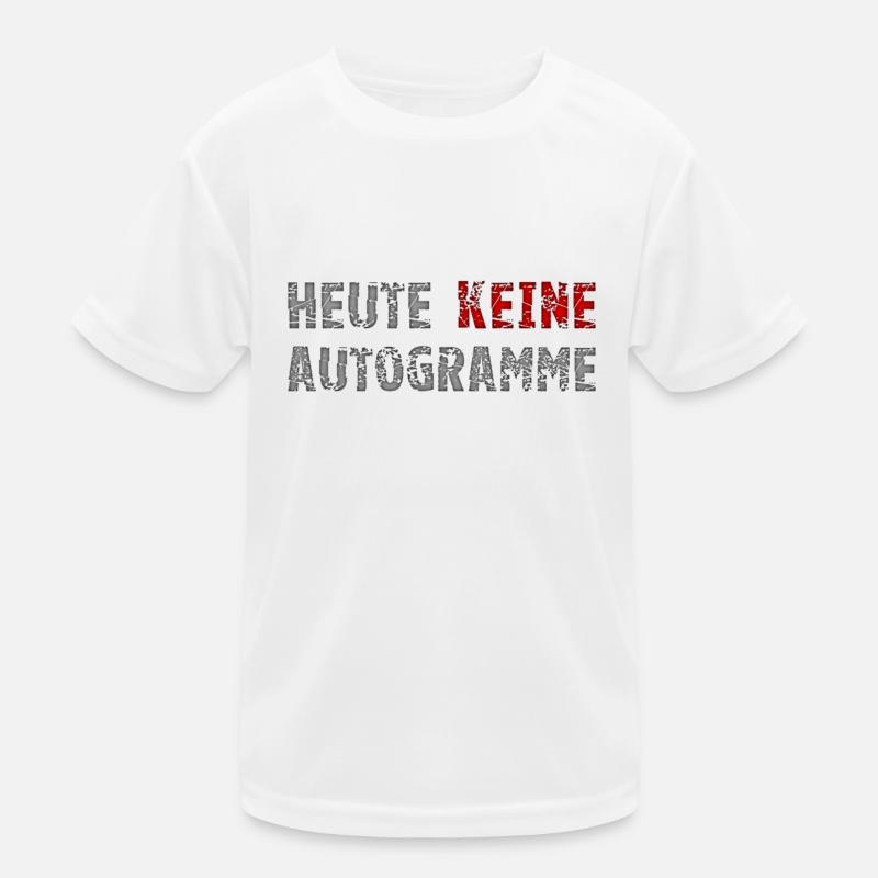 There are no autographs Kids Functional T-Shirt