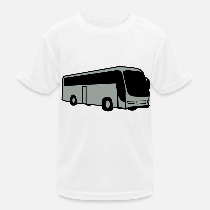 bus Busfahrer Kinder Funktions-T-Shirt
