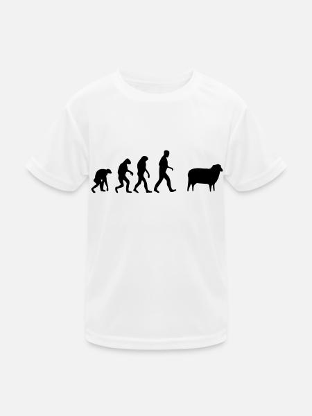 mouton evolution - T-shirt sport Enfant - blanc - Devant