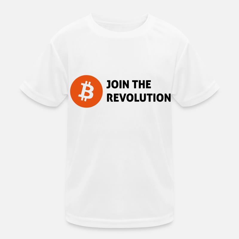 bitcoin Kids Functional T-Shirt
