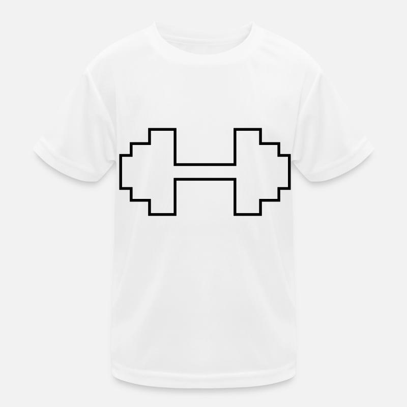 hantel Kinder Funktions-T-Shirt