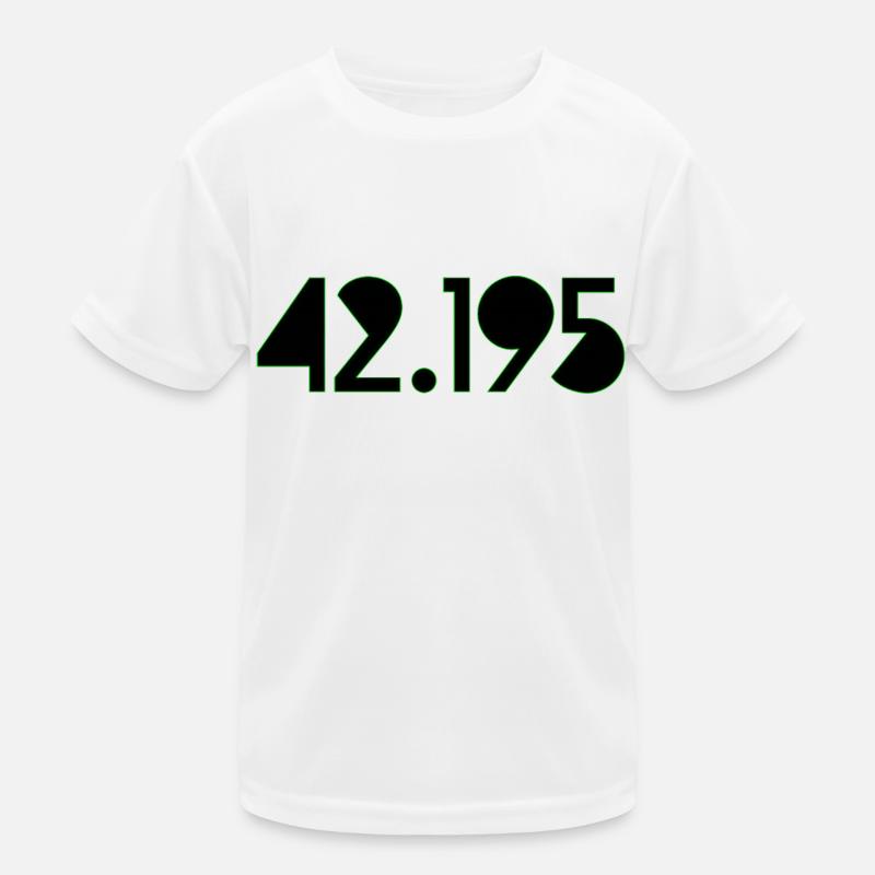 42 195 K Kinder Funktions-T-Shirt