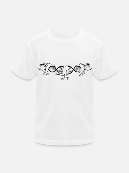 Skateboard Sakten Skateboarding Longboard Skater - Kinder Funktions-T-Shirt - Weiß