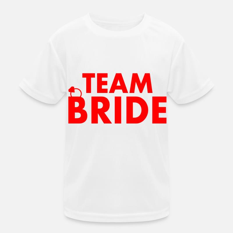 Team bride Kinder Funktions-T-Shirt