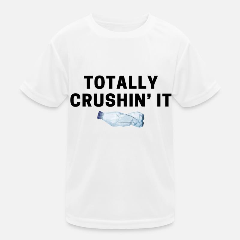 totalmente crushin' it Maglietta sportiva per bambini