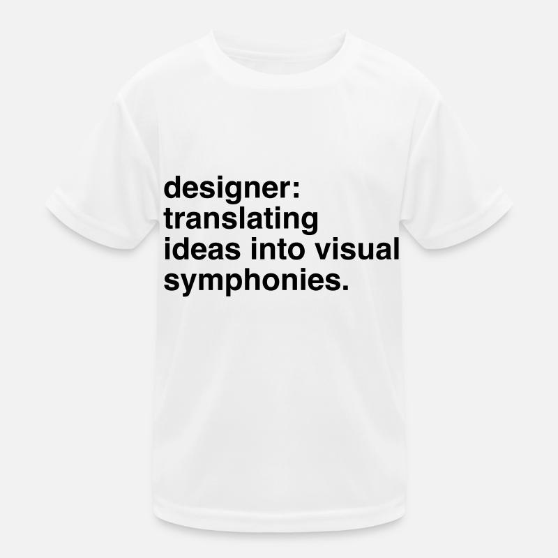 Designer Designer Design 013 Funktionsshirt til børn