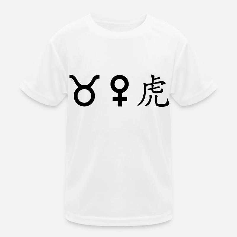 stier venus tiger Kinder Funktions-T-Shirt