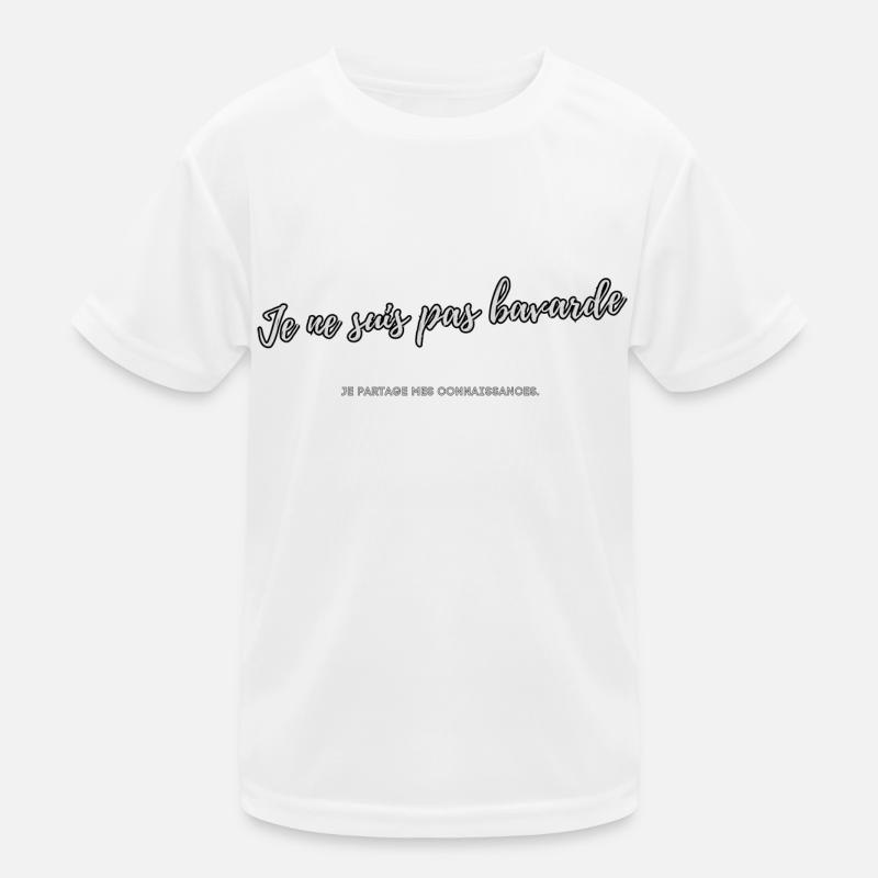 Gesprächig Kinder Funktions-T-Shirt