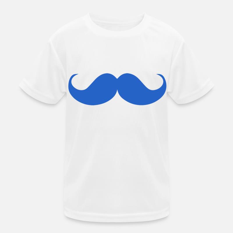 Prostatakrebs Bewusstsein Schnurrbart Kinder Funktions-T-Shirt