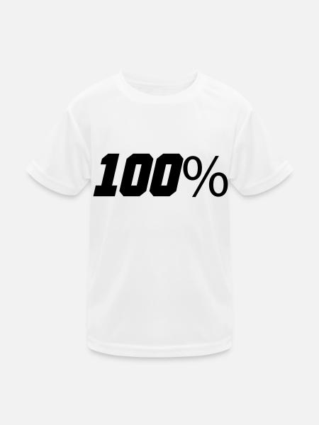 100 - T-shirt sport Enfant - blanc - Devant
