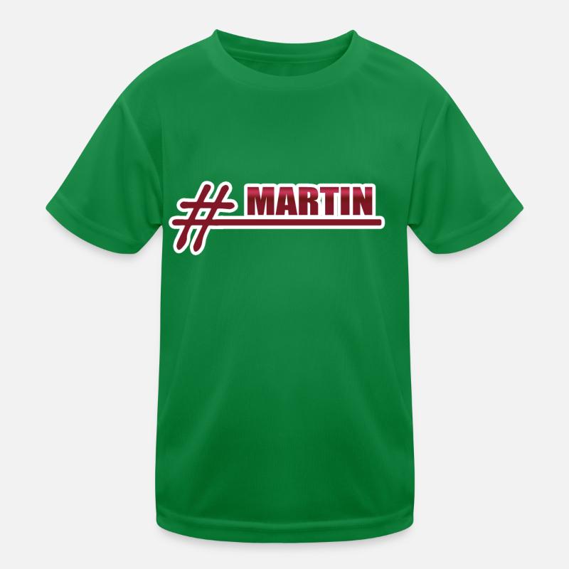 Martin as a first name Kids Functional T-Shirt