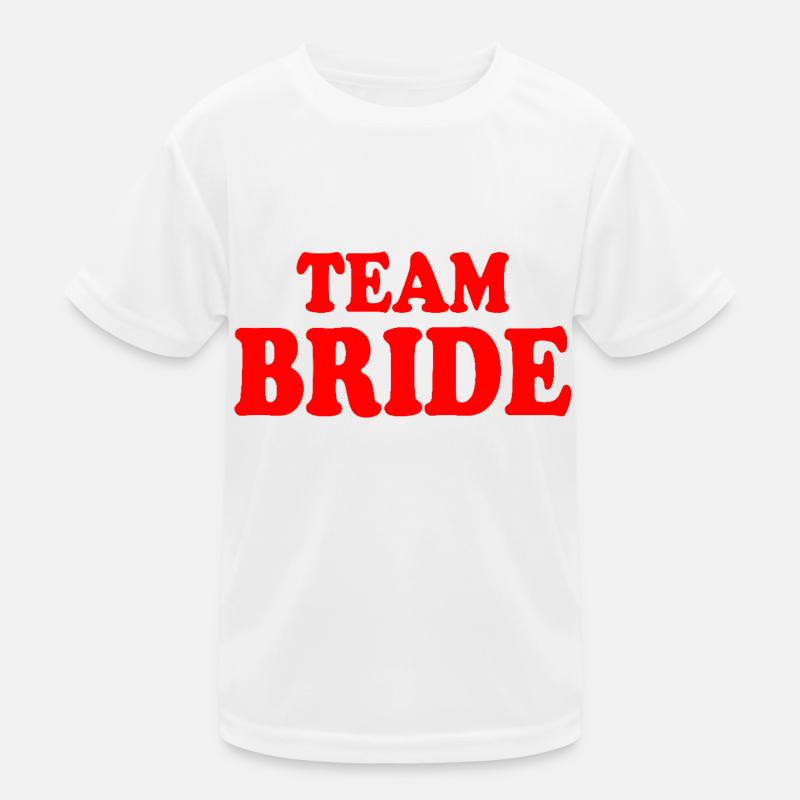 Team bride Kinder Funktions-T-Shirt
