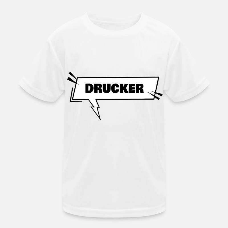 Printers as education Kids Functional T-Shirt