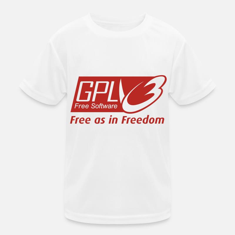 GPL - Free Software Kinder Funktions-T-Shirt