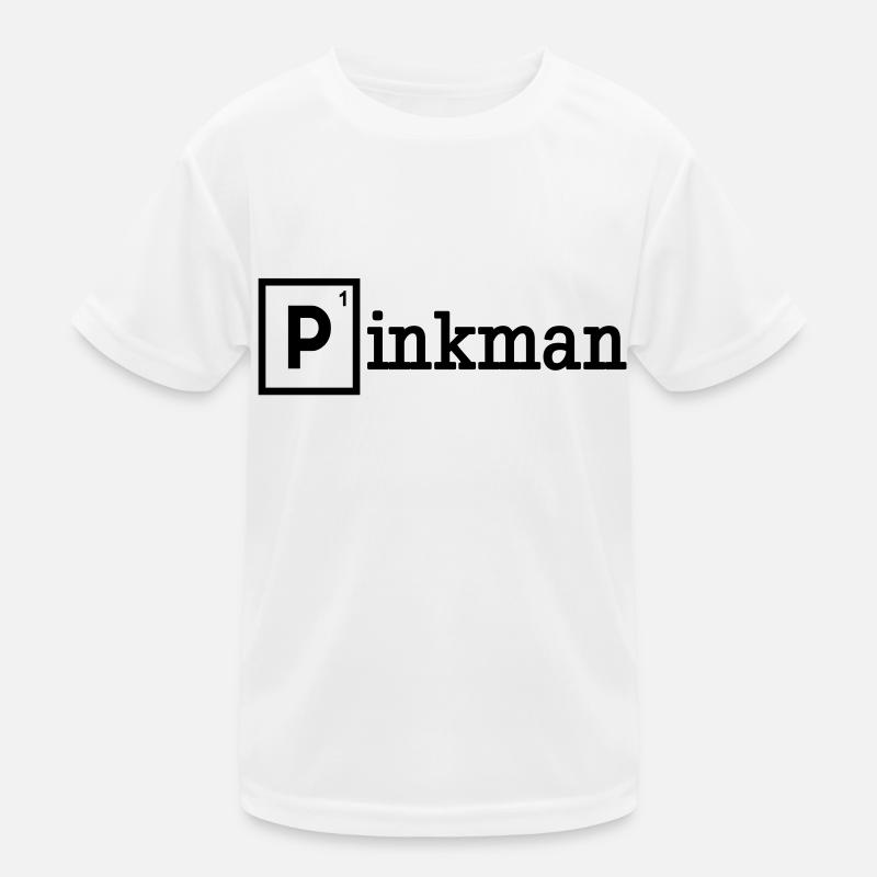 Pinkman - Kids Functional T-Shirt - white