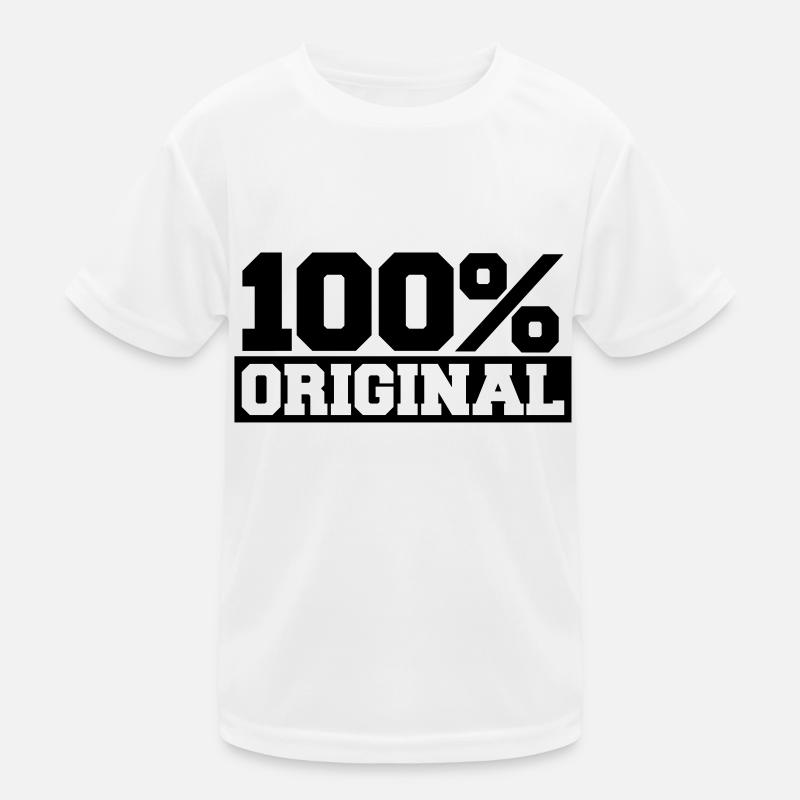 100 Percent Original T-shirt sport Enfant