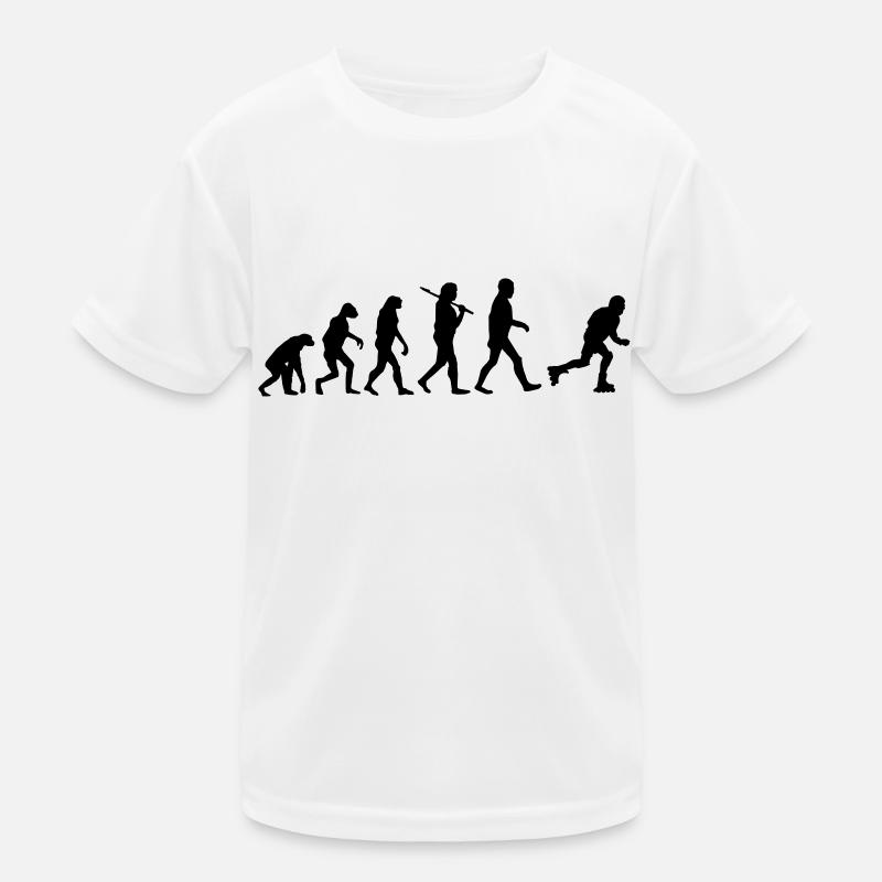 patins à roulettes Evolution T-shirt sport Enfant