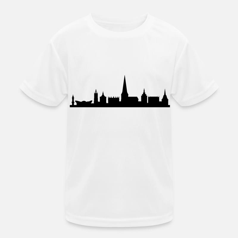 Skyline Rostock Kinder Funktions-T-Shirt