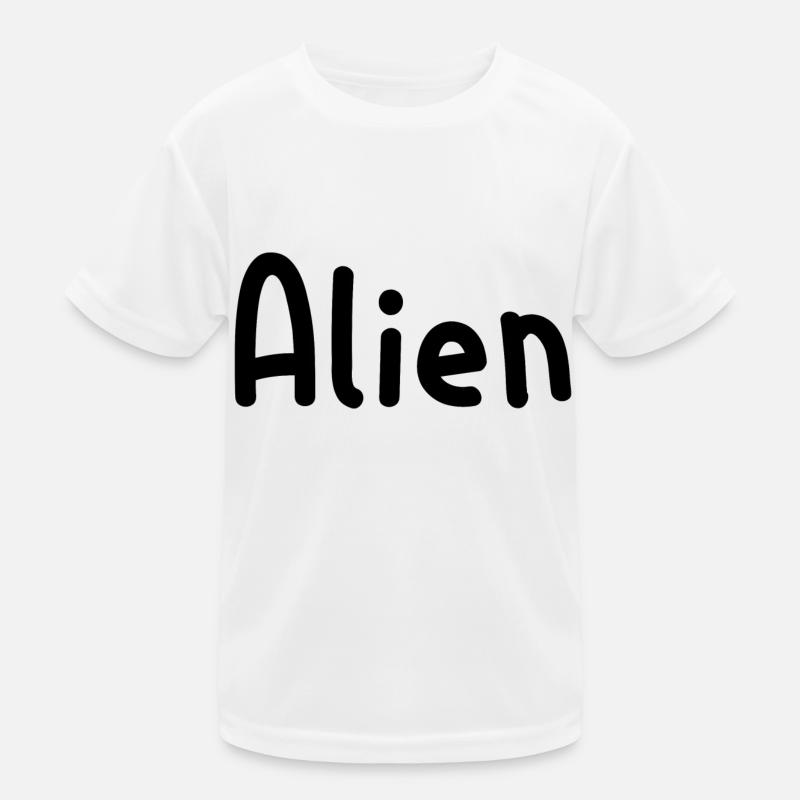 Alien Kinder Funktions-T-Shirt