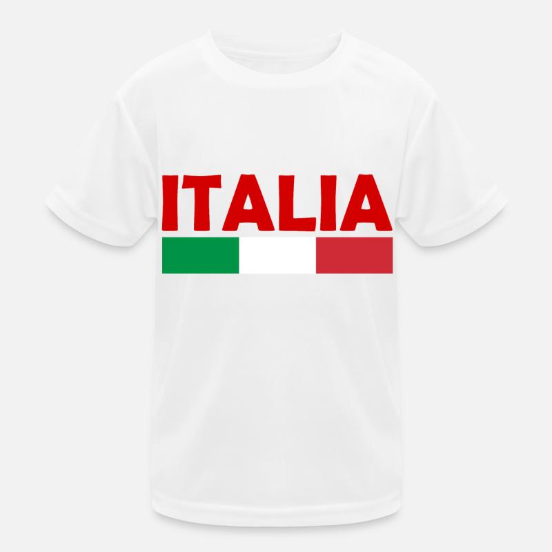Italy Kids Functional T-Shirt