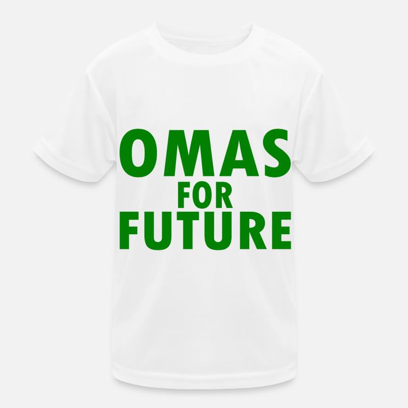 Omas for future Kinder Funktions-T-Shirt