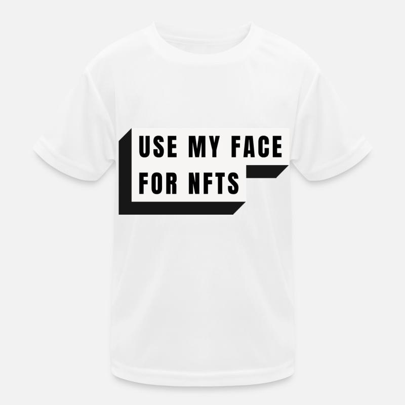 Utiliser mon visage pour les NFT T-shirt sport Enfant