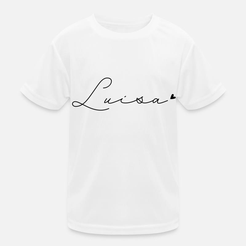 prénom Luisa T-shirt sport Enfant