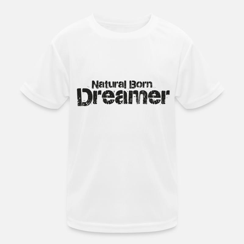 Geborener Träumer Kinder Funktions-T-Shirt