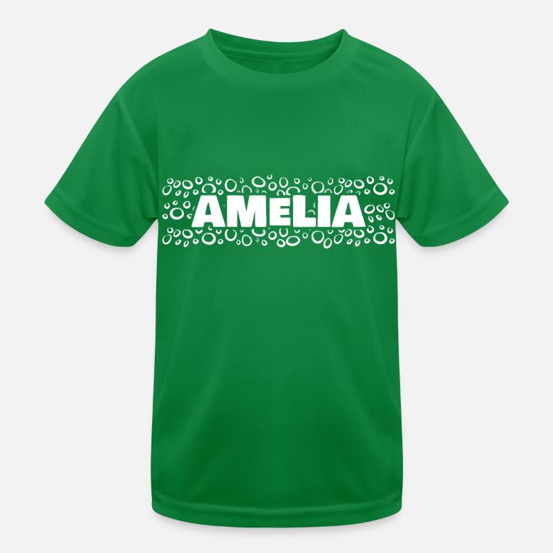 Amelia as a given name Kids Functional T-Shirt