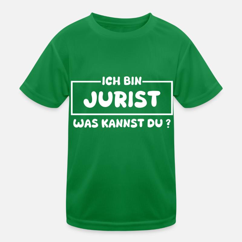 Beruf Jurist Kinder Funktions-T-Shirt